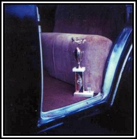 photo of the trophy for the upholstery