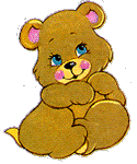 bashful teddy bear